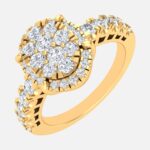 Oval Bloom Diamond Ring