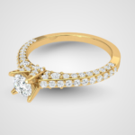 Gold Engagement Ring