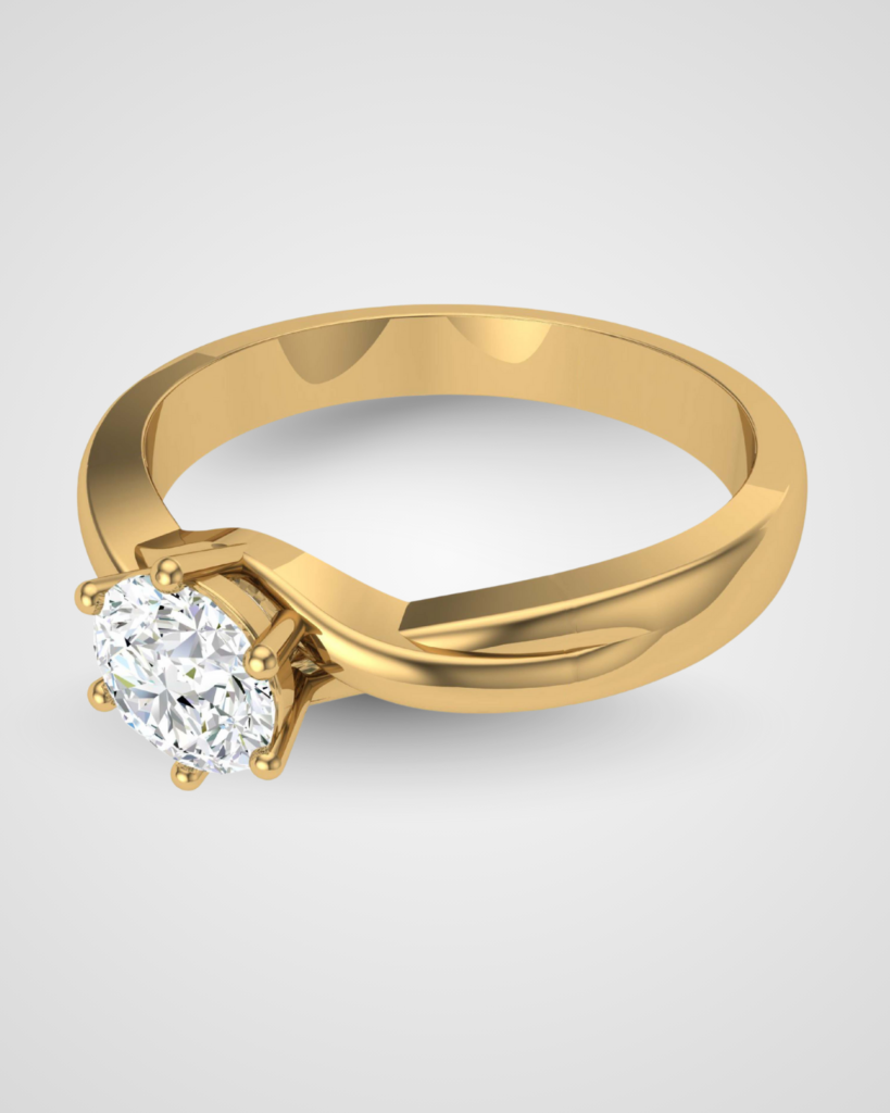 Gold Diamond Ring